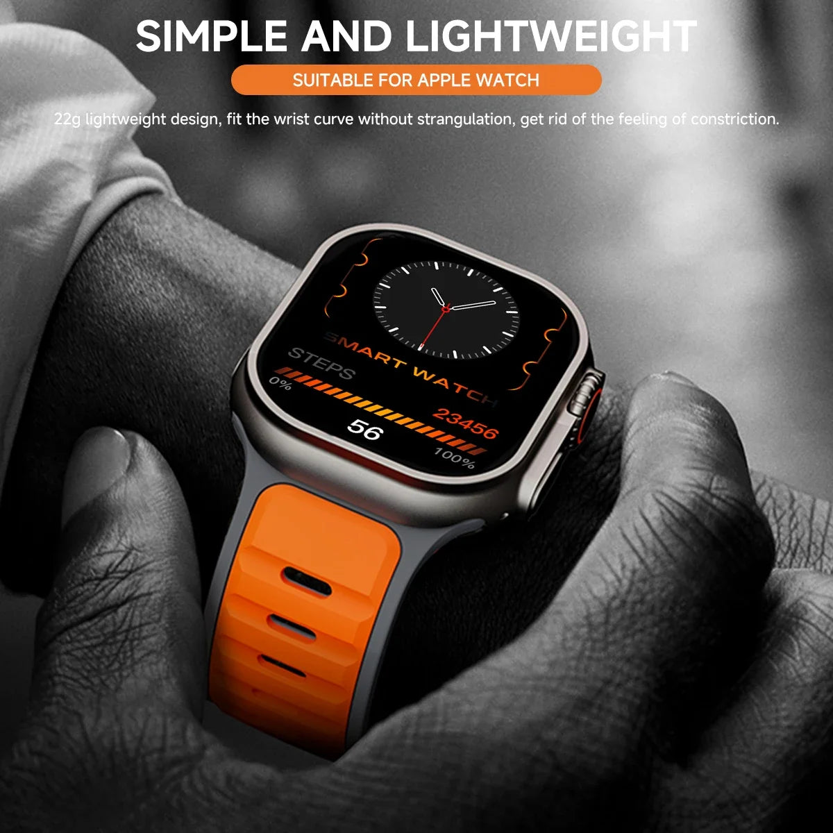 Für iWatch Series 11 10 9 8 7 6 5 4 SE3 Ultra 1 2 Silikonarmband Sportarmband für Apple Watch 49mm 46mm 45mm 44mm 42mm 41mm 40mm