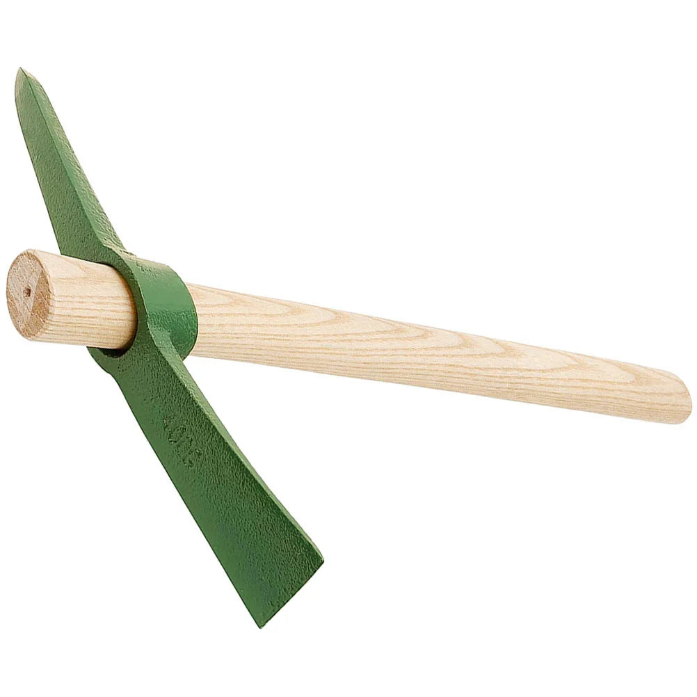Steel Garden Steel Hollow Hoe Household Pickaxe Convenient Gardening Tool Multifunctional Pickaxe Wood Handle Farming Tool