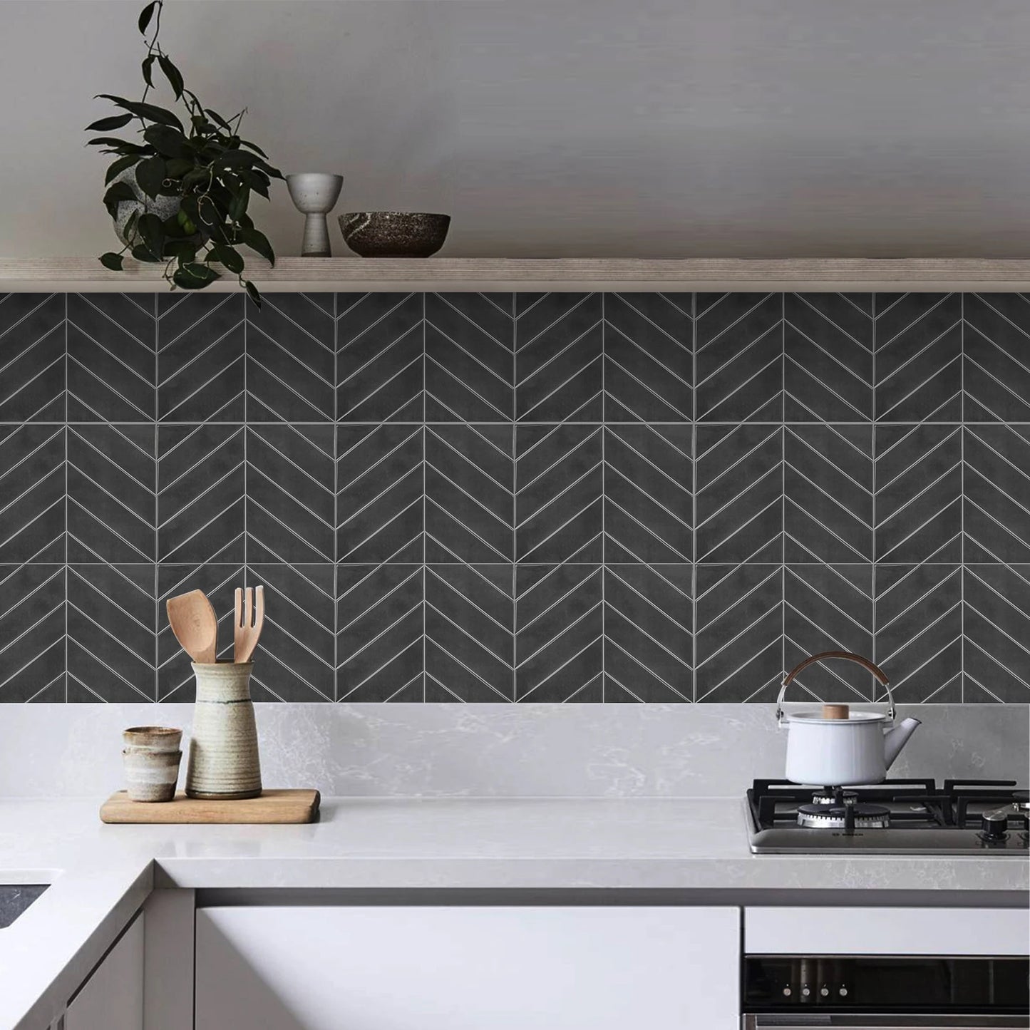 5/10 Blatt 3D Selbstklebende Tapetenfliesen zum Abziehen und Aufkleben DIY Wandfliesen