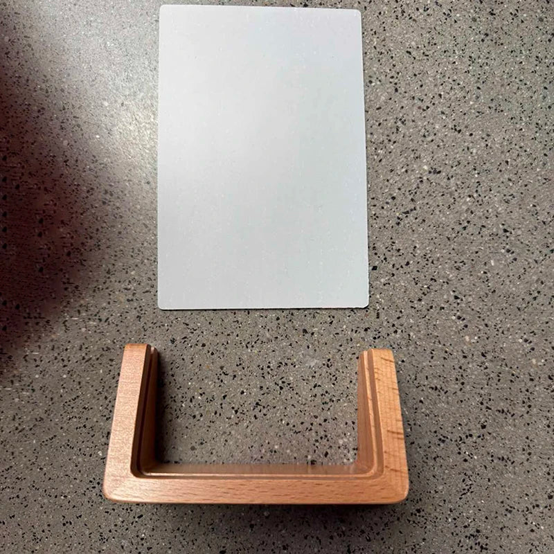 1pc Picture Frame 6 Inch Wooden Kpop Idol Photo Display Wedding Party Picture Holder Desktop Office Photo Decor Card Holder