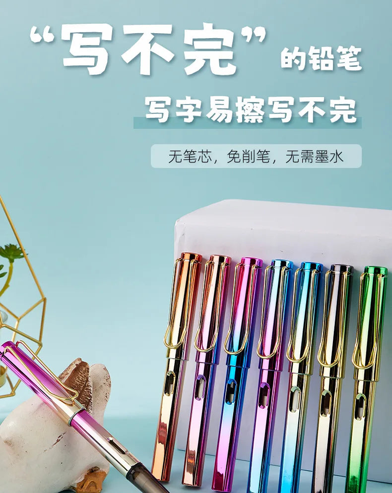 Unbegrenzter Schreibstift Unendliche Bleistifte Ewigkeit Ohne Anspitzen Ohne Tinte Kawaii Unbegrenzter Stift Kunstbedarf Schulbedarf