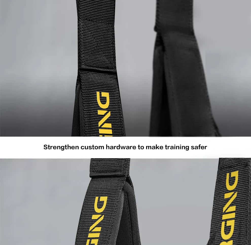 1 Pair Fitness Abdominal Muscle Belt Hanging AB Sling Straps Hanging Pull-Ups Training Horizontal Bar Gym Muscle Training Belt