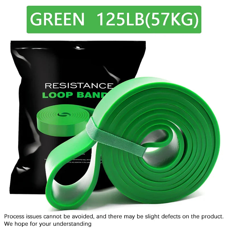 Ensemble de bandes de résistance robustes, en latex, élastiques pour Pilates, entraînement, fitness, aide aux tractions, musculation, exercice