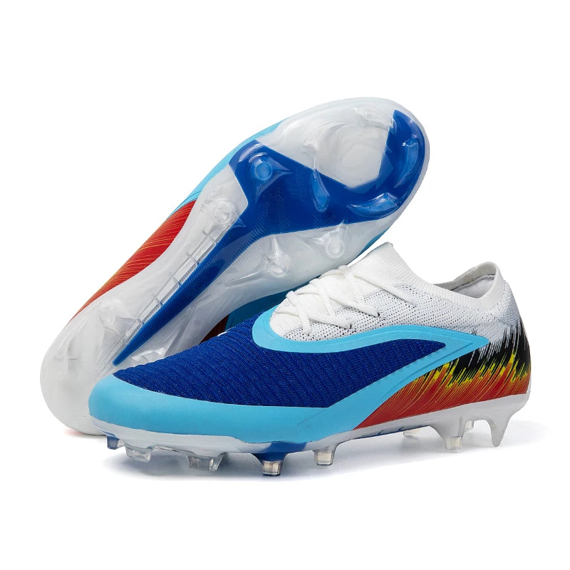 Chaussures de football FG pour hommes, crampons de football de haute qualité pour l'entraînement, chaussures de football Chuteira Campo 35-45