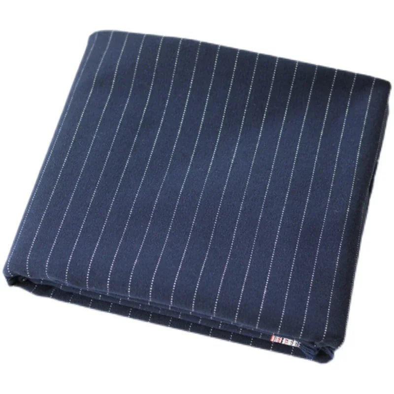 Micro-elastischer Anti-Falten-Anzug, gestreifter Stoff, Frühling, Herbst, Hose, Weste, Rock, Mode zum Nähen, Design, Großhandel, Stoff
