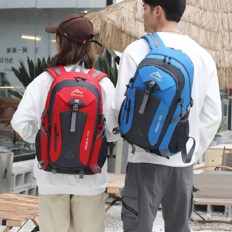 Sac à dos de sport de voyage unisexe 2026 grande capacité en nylon léger pour randonnée en plein air hommes et femmes sac d'école étudiant