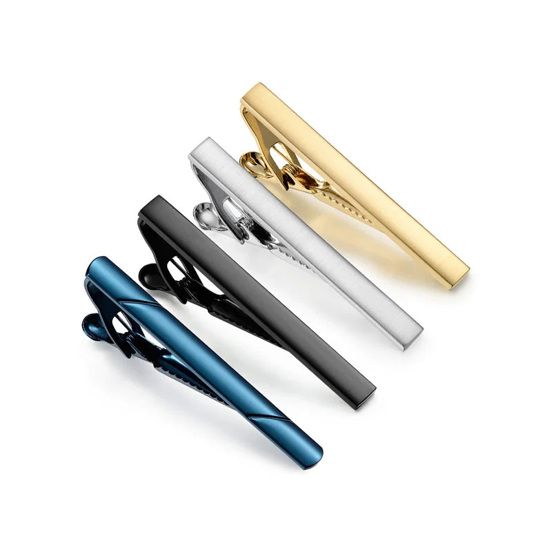 Pince à Cravate Minimaliste Pour Homme Pince à Cravate Pour Chemise Homme Boîte Cadeau Fête Professionnel Bijoux Boutons De Manchette Homme Luxe Avocat Mode Homme