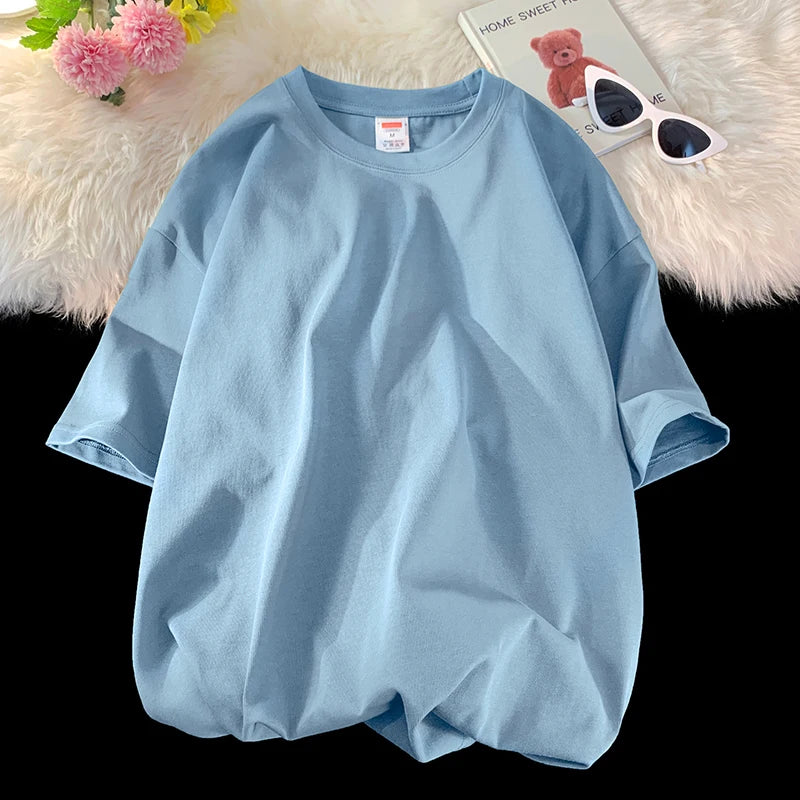 LEGIBLE 2025 Sommer Herren T-Shirt Lässiges lockeres Baumwoll-Kurzarm-T-Shirt Herren Oberteil T-Shirt Herren