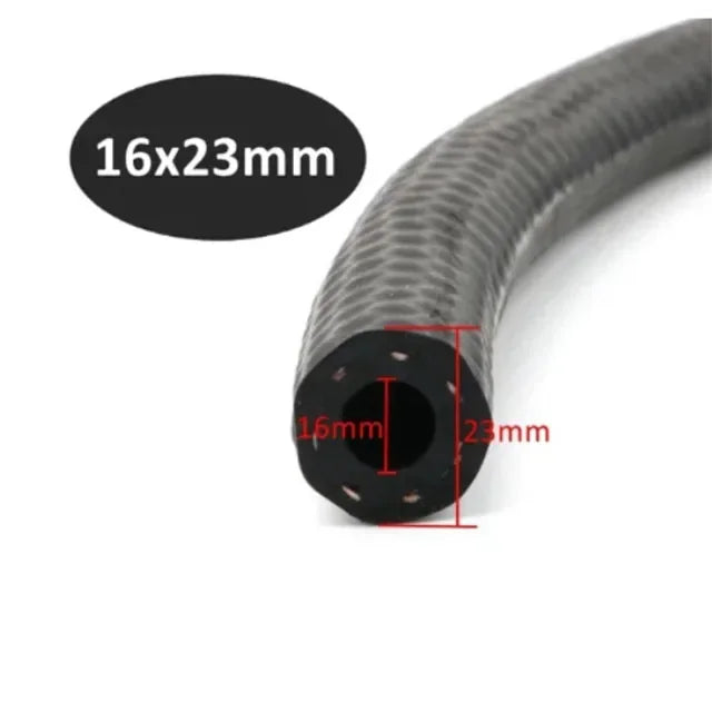 Tuyau de durite de voiture en caoutchouc résistant à l'huile diesel essence 4 5 6 8 10 12 13 14 16 19 22 25mm de diamètre, tube de tuyau de carburant en caoutchouc NBR flexible