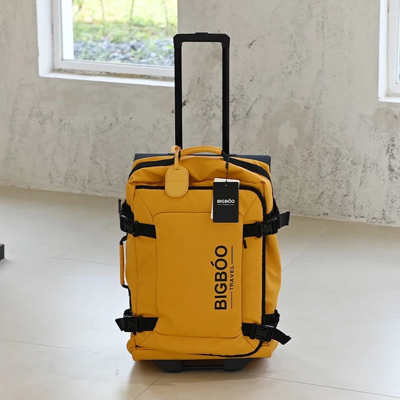 Multi-functional luggage large-capacity trolley bag directional wheel suitcase oxford handle bag 20/24/28-inch carry-on suitcase