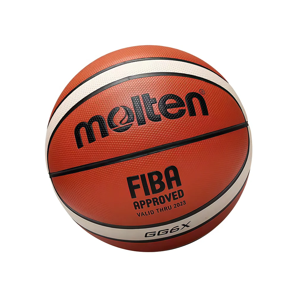 Molten GG5X GG6X GG7X Basketball Cuir PU pour Adulte Adolescent Enfant Match Entraînement Extérieur Intérieur Approuvé FIBA
