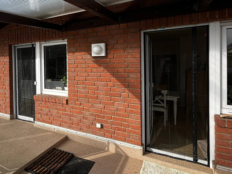 DTGJ Magnetic Door Screen,Black Side Door Magnetic Mosquito Net,Insect Proof Flight,Summer and Kitchen Indoor Invisible Net