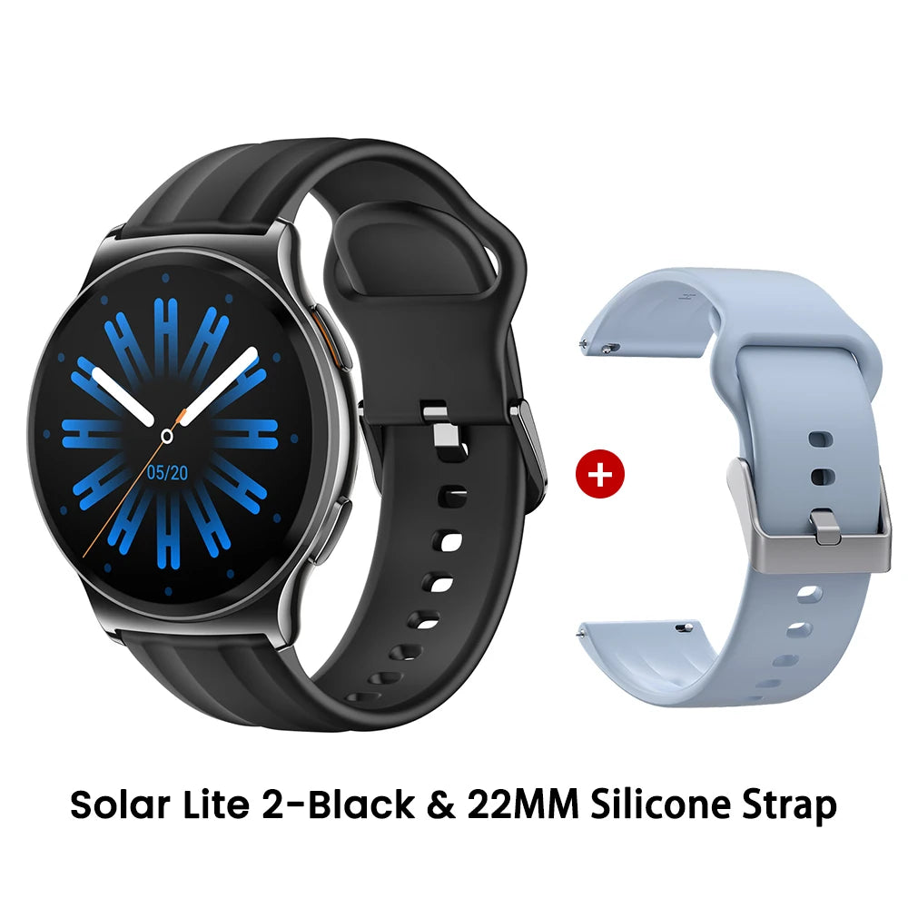 HAYLOU Solar Lite 2 Smartwatch 1.43'' AMOLED Display 24h Health Monitoring 150+ Sports Modes Voice Calling Smart Watch 1ATM