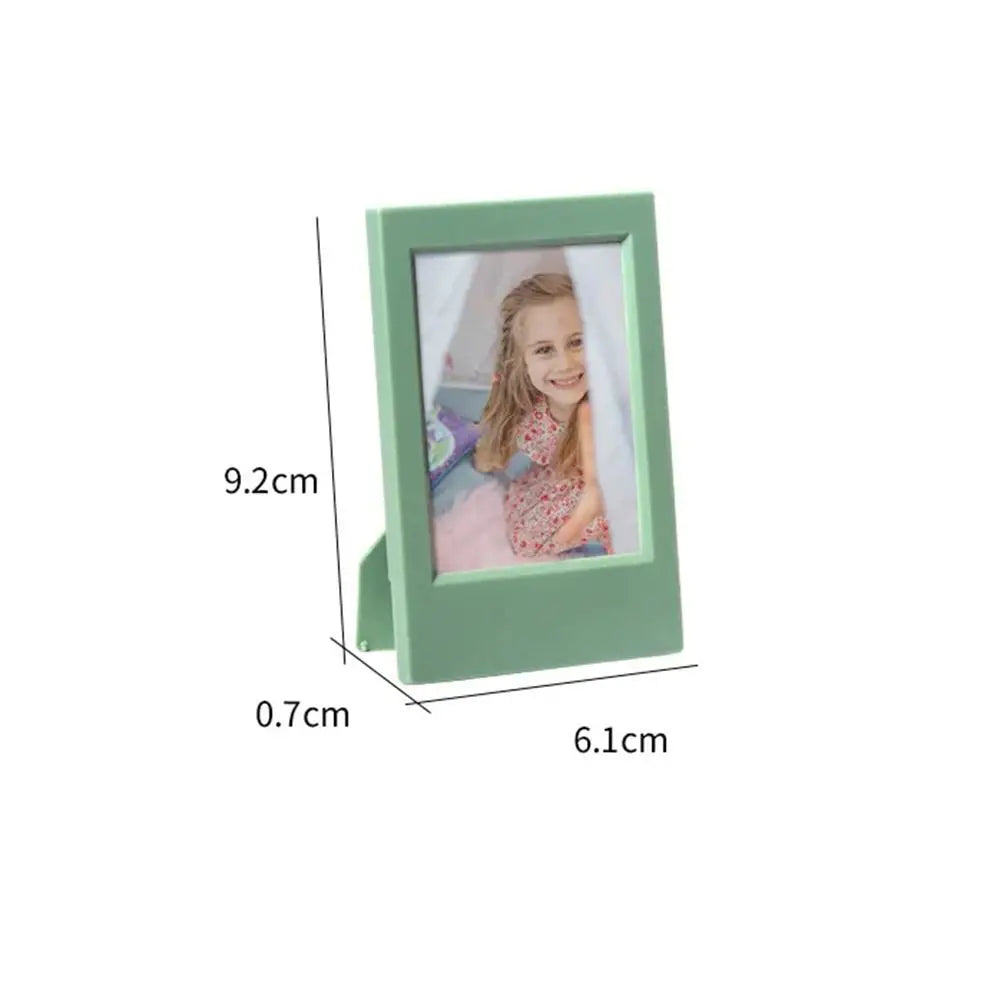 Fuji Instax mini 3 inch Photo Frame Art Photo Display Vertical Instant Film Camera Desktop Decor Colorful Picture Holder