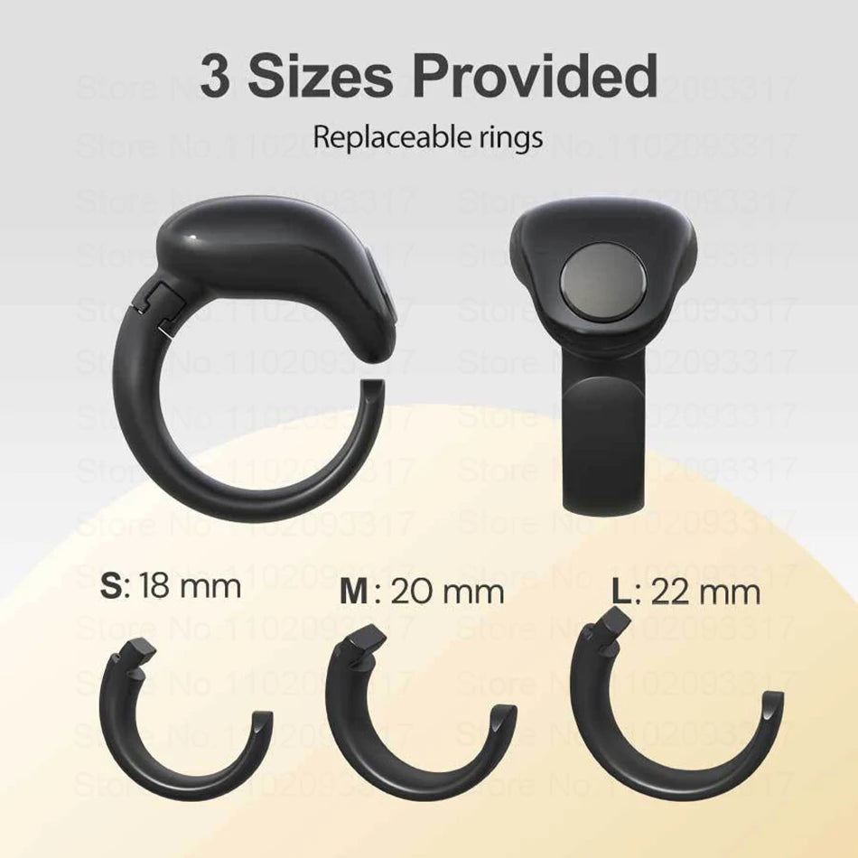 Bague de comptage Tasbeeh Zikr Weslamic – 3 tailles disponibles – Compteur numérique islamique intelligent pour la prière musulmane – Rappel de prière – Chargement magnétique