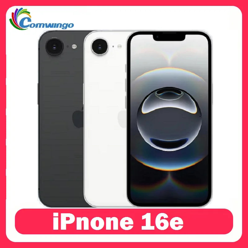 Apple iPhone 16e 5G 128 Go/256 Go 6,1'' A18 Téléphone mobile d'occasion original Face ID iphone 16 e