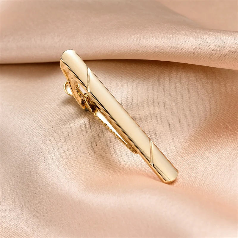 Pince à Cravate Minimaliste Pour Homme Pince à Cravate Pour Chemise Homme Boîte Cadeau Fête Professionnel Bijoux Boutons De Manchette Homme Luxe Avocat Mode Homme