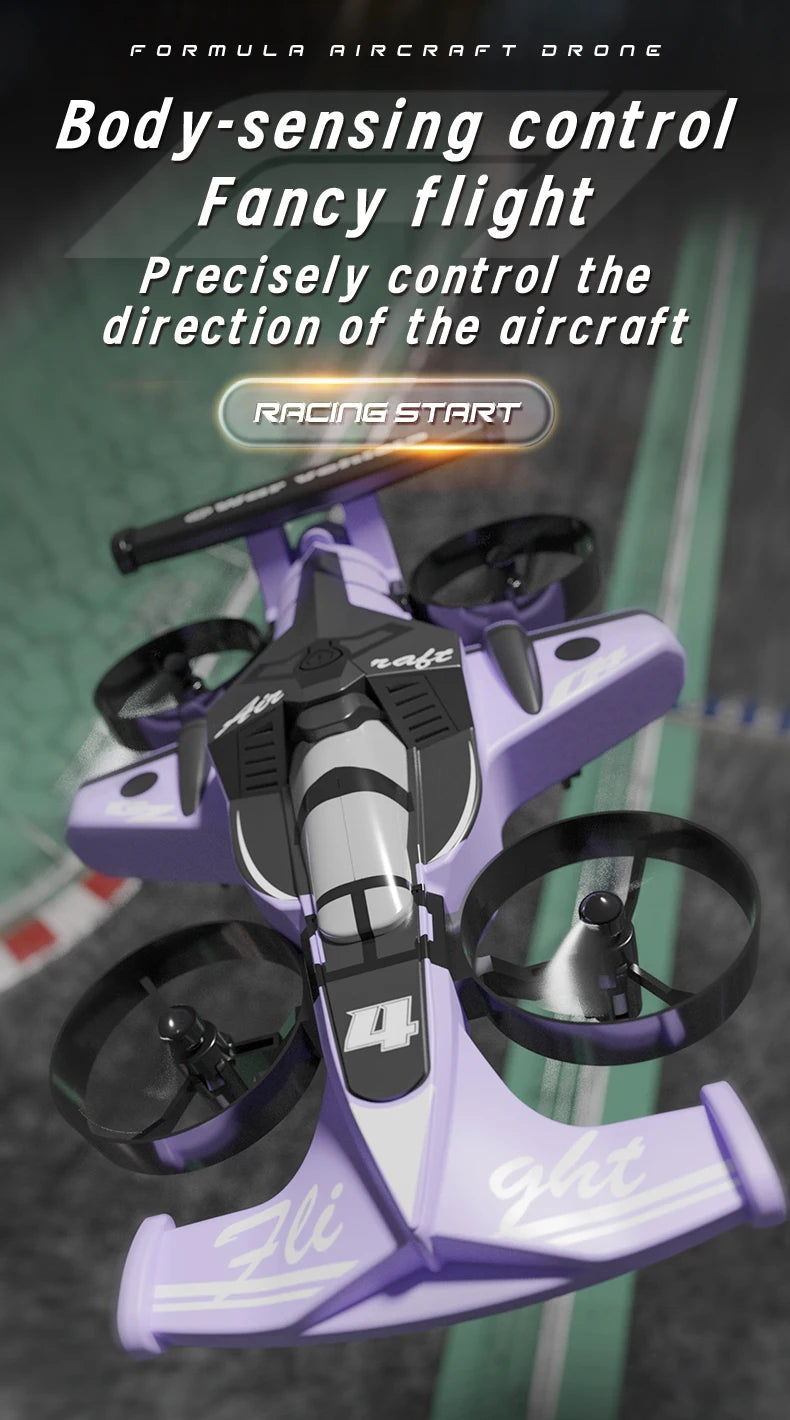 Neues ferngesteuertes Flugauto, Land- und Luft-Dual-Modus-Quadrocopter, Stunt-Drift-Auto, Weihnachtsgeschenk für Jungen