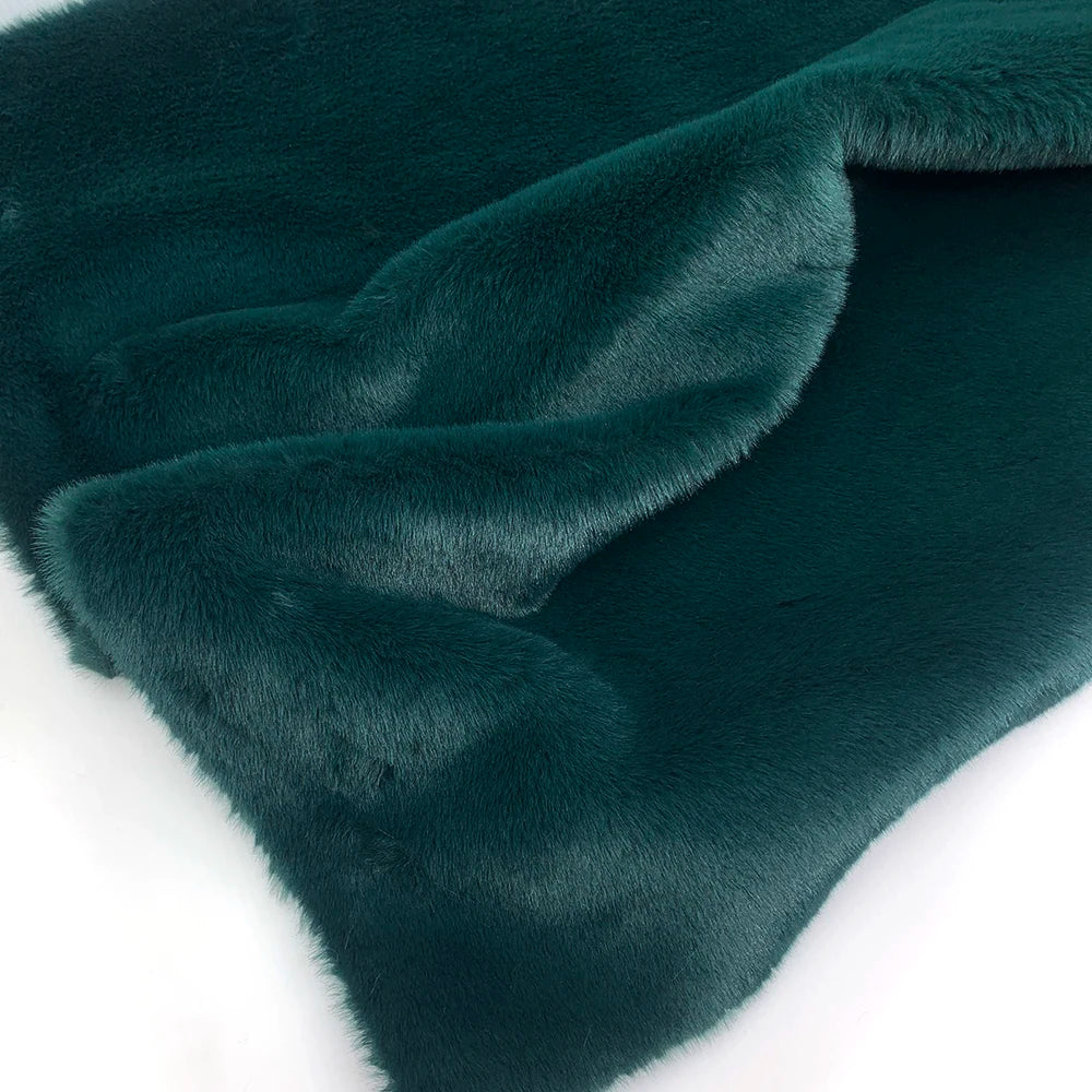 10mm Pile Length Fur Fabric Polyester Imitation Fur Fabrics Handmade DIY Encryption Thickening Fake Rabbit Hair Fur Plush Fabric