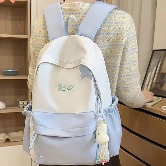 Neue Damenmode Herren Rucksack mit hoher Kapazität wasserdicht College Rucksack Trendy Damen Laptop Schultaschen Süße Mädchen Reisebuch Tasche Cool