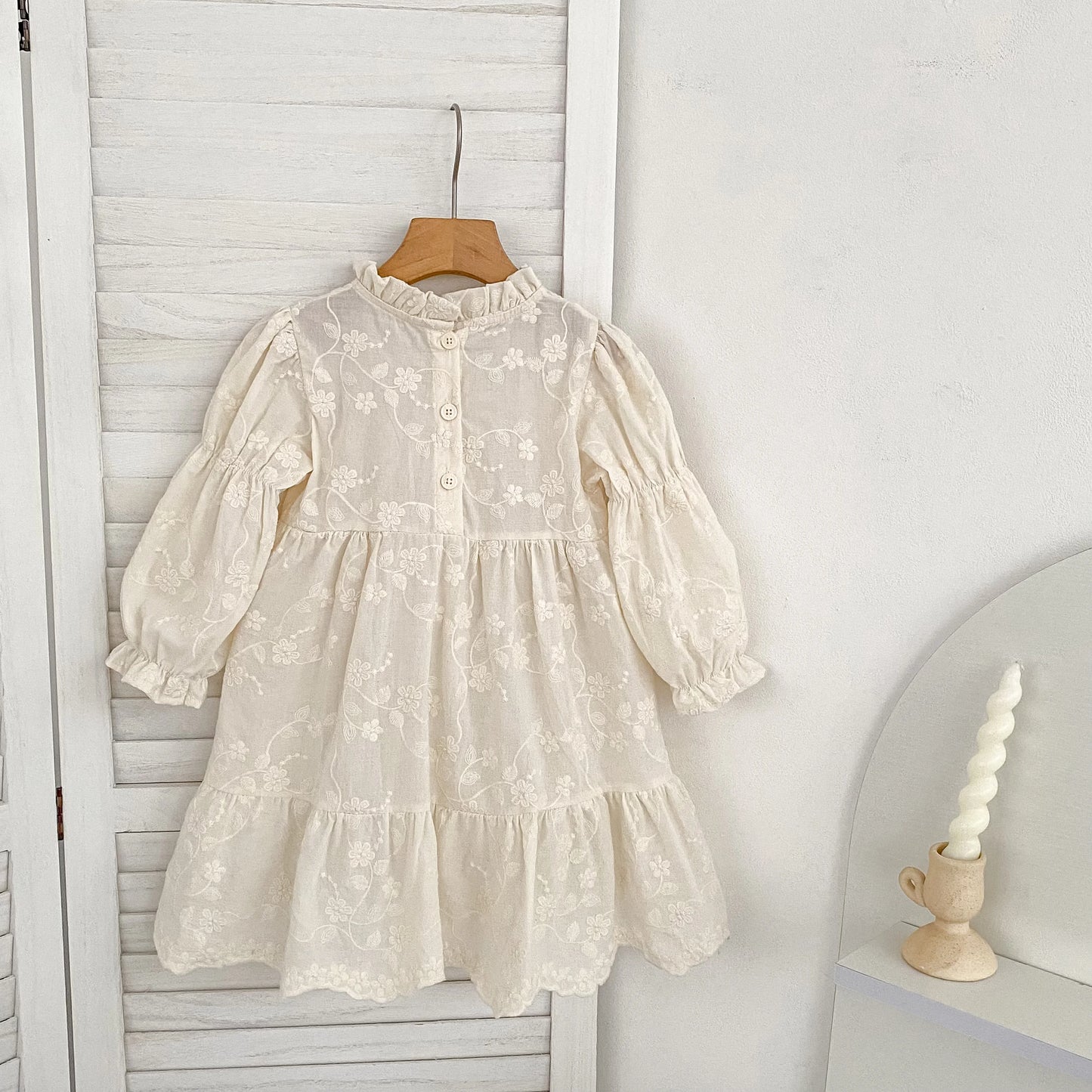 Nouvelle robe de sœur automne 0-6 ans, robe de soirée pour fille, barboteuse brodée pour bébé fille, robe de princesse en coton pour enfants, fête d'anniversaire de sœur