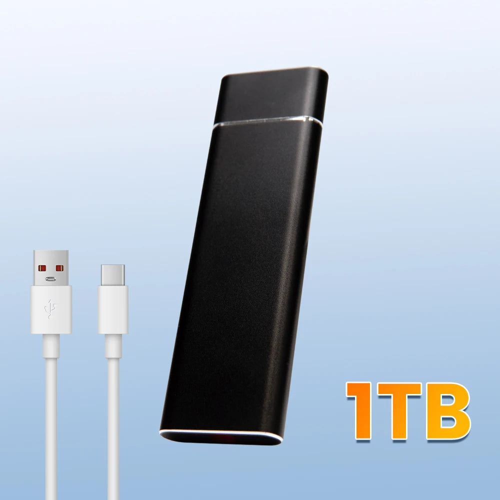 1TB 2TB 4TB External SSD Portable High Speed Solid State Drive USB3.2 Original for PC MAC Laptop