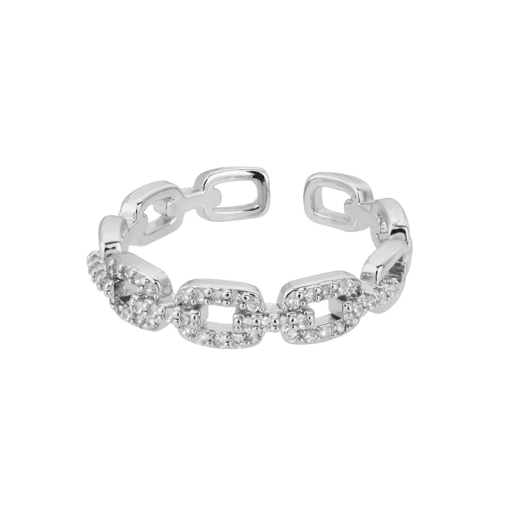 Edelstahlringe für Damen 2024 Trend Offener Goldfarbener Doppelperlenring Hochzeit Ästhetischer Schmuck Paar Geschenk anillos
