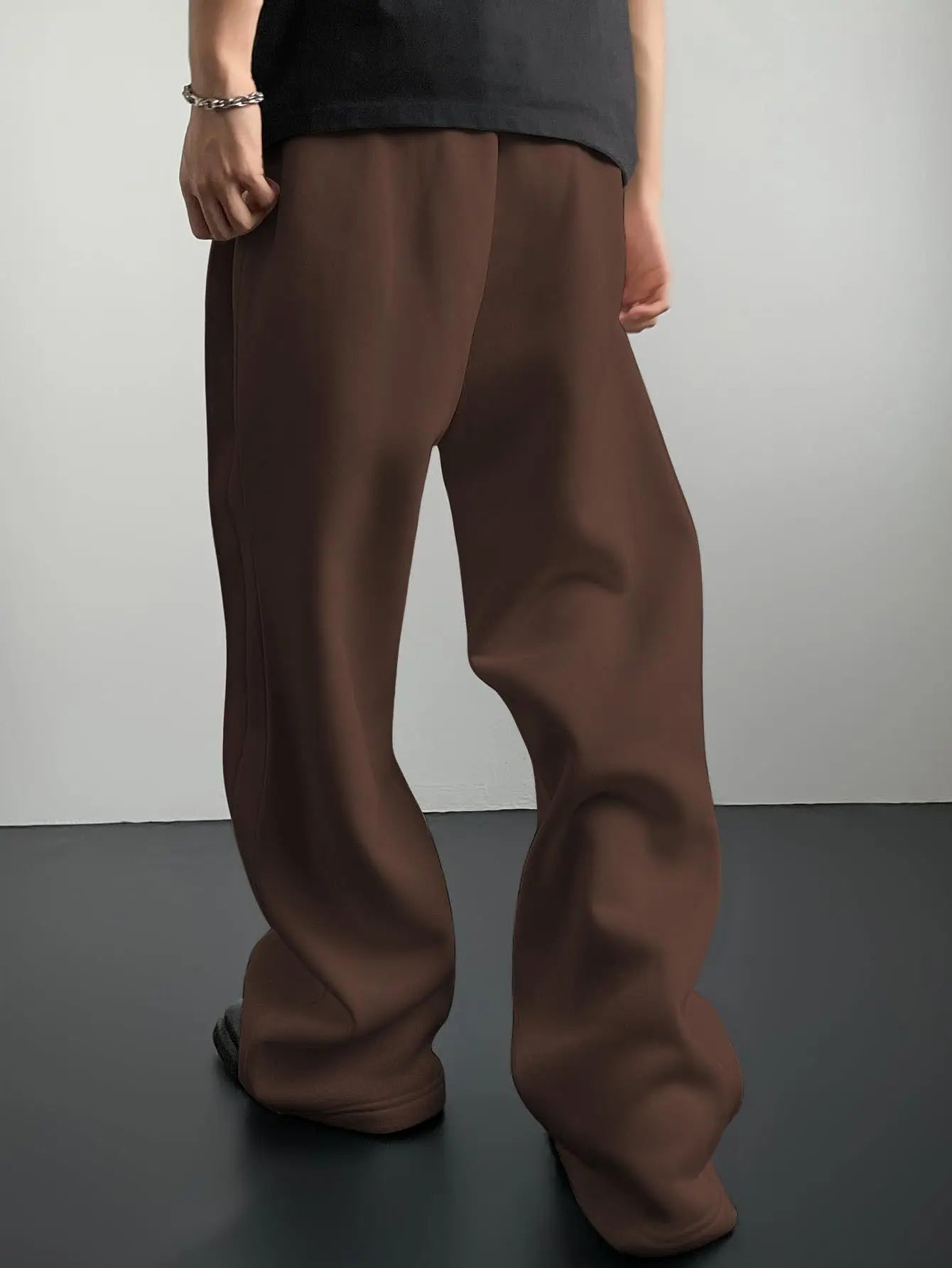 2026 NEW Spring Autumn Slim Men Pants sports casual Joggers trousers Mens Solid Color Straight Pants thin Woven Daily Sweatpants