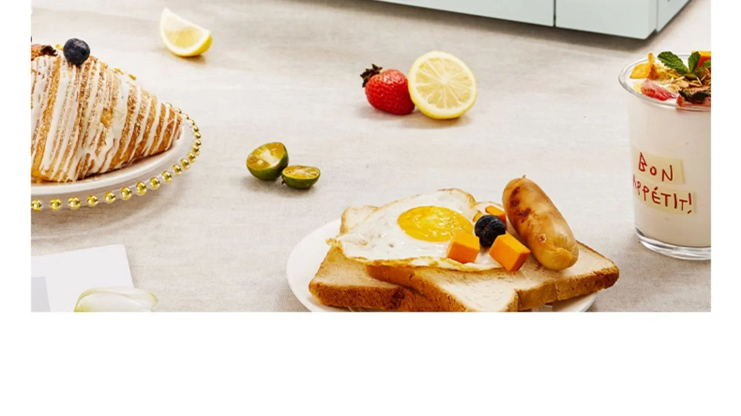 Meiling Microwave Oven Fully Automatic Household Small Fast Heating Intelligent Multifunctional Rotary Plate Light Wave Oven220V