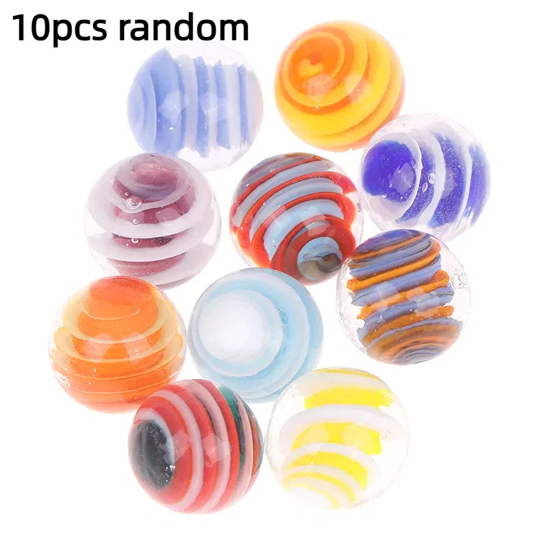 Billes 16MM Verre en Cristal 10PCS Boule en Verre Teinté Accessoires de Photographie Vase Aquarium Décoration de Chambre Boules de Noël