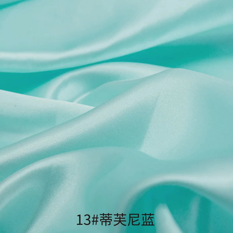 0.5m/1m/5m Satin Lining Fabric For Sewing Dress Lining,Pajamas,Decoration Cloth Tablecloth Decorative Fabric Handmade DIY Fabric