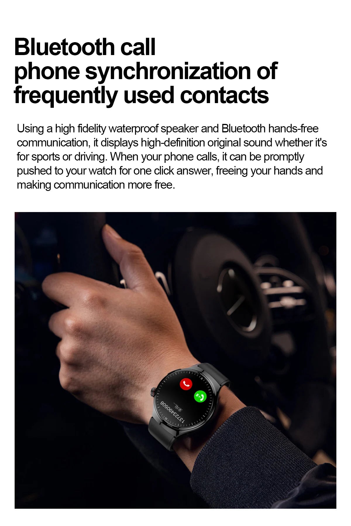 Montre Intelligente de Soins Infirmiers 2025 Montre connectée Santé, oxygène sanguin, lipides sanguins, acide urique, ECG+PPG, température corporelle, appel Bluetooth