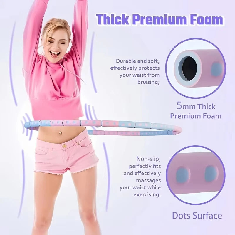 Cerceau de sport Cercle Abdomen Femmes Perte de poids Artefact Cercle Minceur Musculation Yoga Cerceau Accessoires Fitness à domicile