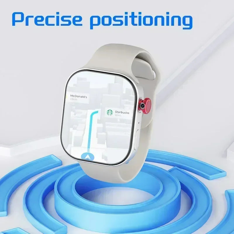 La smartwatch Android 4G VP99 dispose d'une caméra rotative à 180°, d'un emplacement pour carte SIM, du suivi GPS, de la connectivité WiFi, d'un espace de stockage de lecture et de la voix IA.