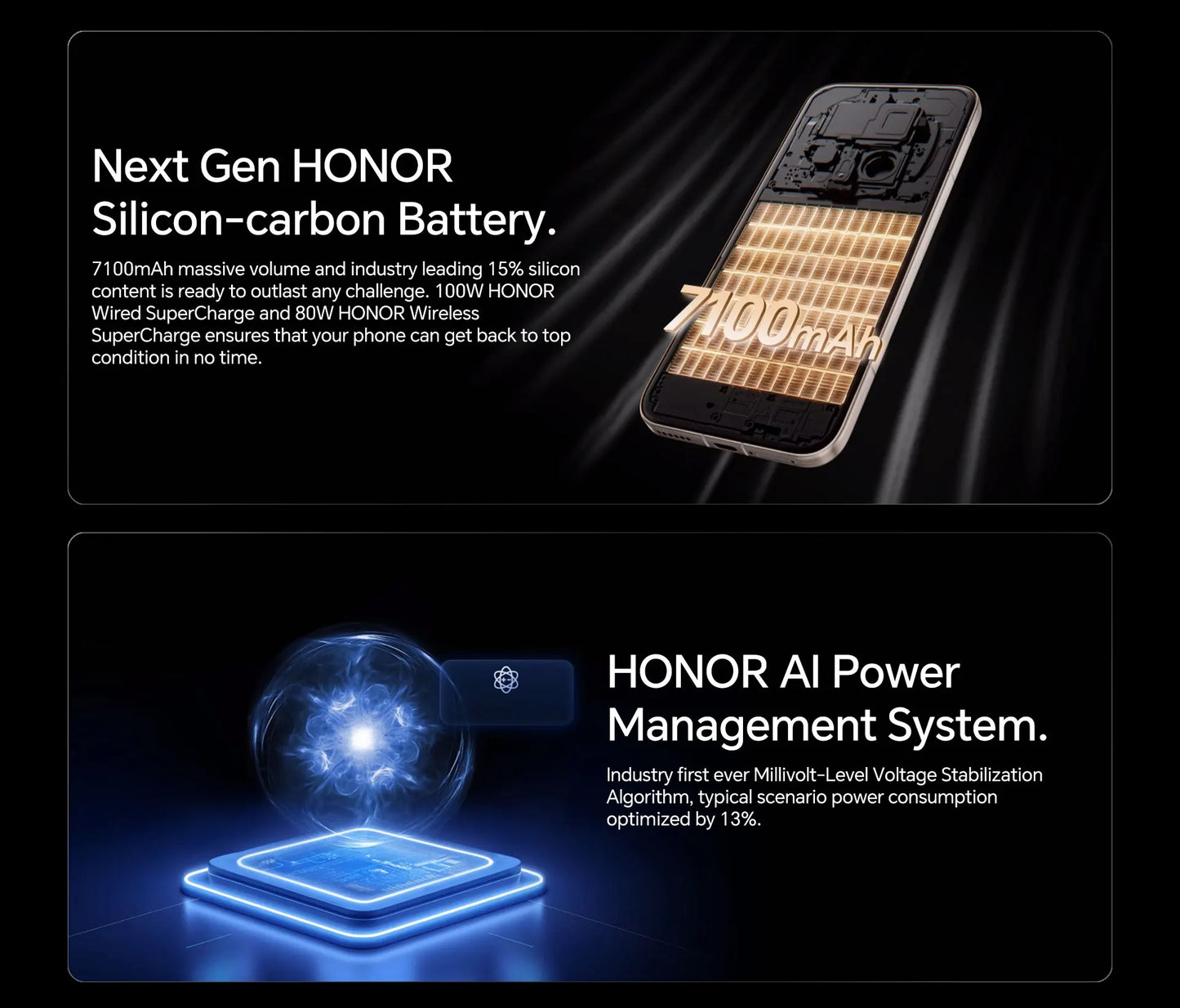 Version globale HONOR Magic8 Pro Snapdragon 8 Elite Gen 5 Écran OLED 6,71'' 120Hz 7100mAh SuperCharge 100W Téléphones Magic 8 Pro