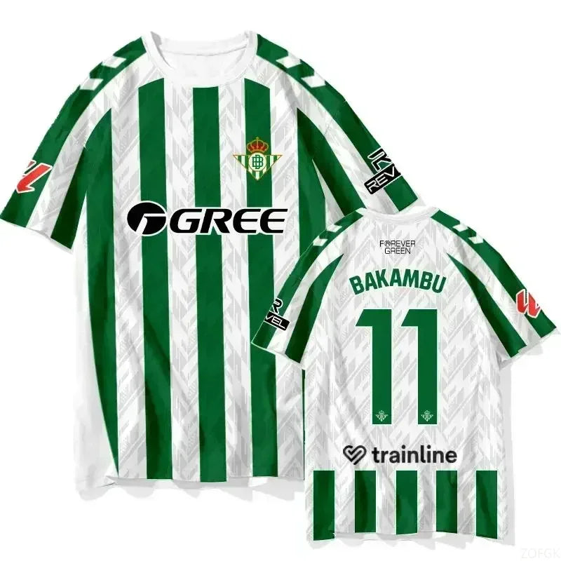 T-shirt d'entraînement de football estival, maillot de joueur de football pour adultes et enfants, vêtements de sport à séchage rapide, t-shirts Y2K décontractés, nouvelle col