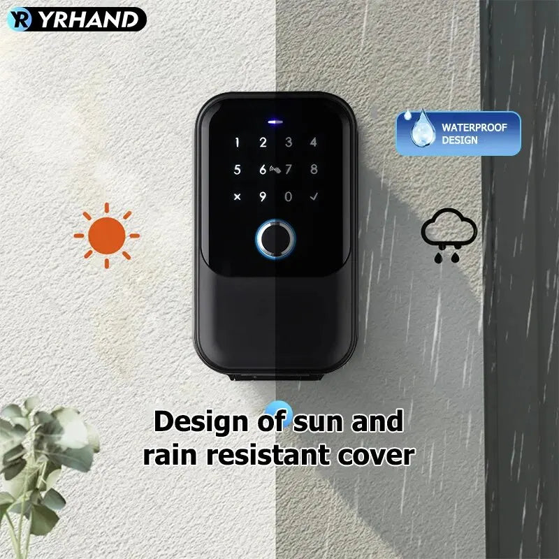 TTlock Smartkey Lock Box Home Key Wireless Smartlock Box Elektronische Schlüsselbox App Digital Code Bluetooth Key Safe Vorhängeschloss für Gastgeber