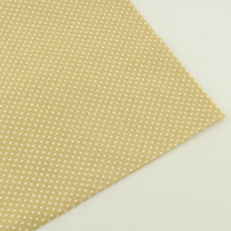 Dünne, schöne Baumwollstoffe mit Tupfen, Meterware, günstige Stoffe als Meterware im Angebot, für Näharbeiten, Puppen, Bastelmaterial