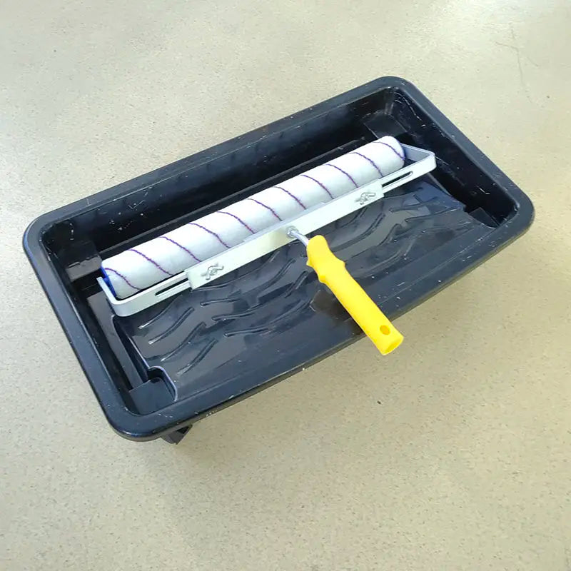 Rouleau à Peinture 18 pouces Brosse Peluche Courte-Moyenne-Longue Outil de Peinture pour Décoration Murale 6MM/9MM Support de Outil de Peinture