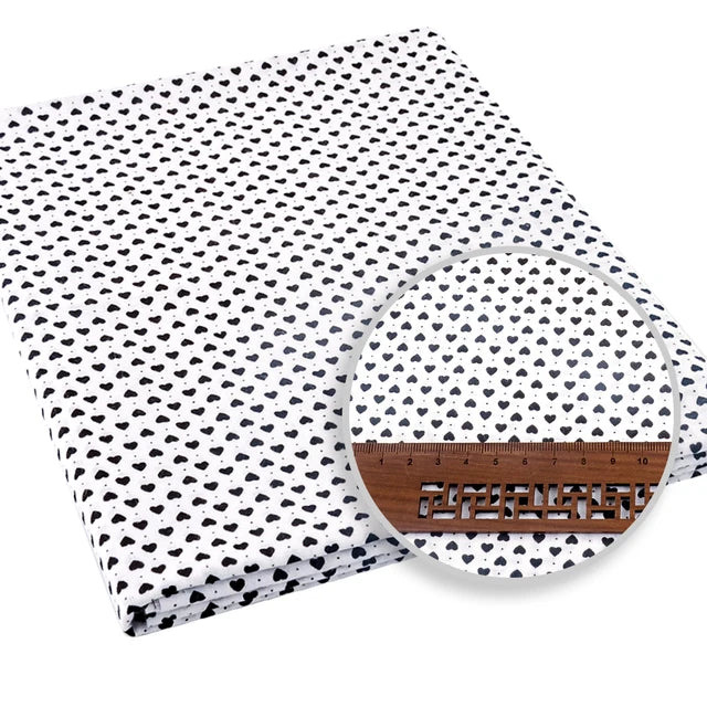 Dünne, schöne Baumwollstoffe mit Tupfen, Meterware, günstige Stoffe als Meterware im Angebot, für Näharbeiten, Puppen, Bastelmaterial