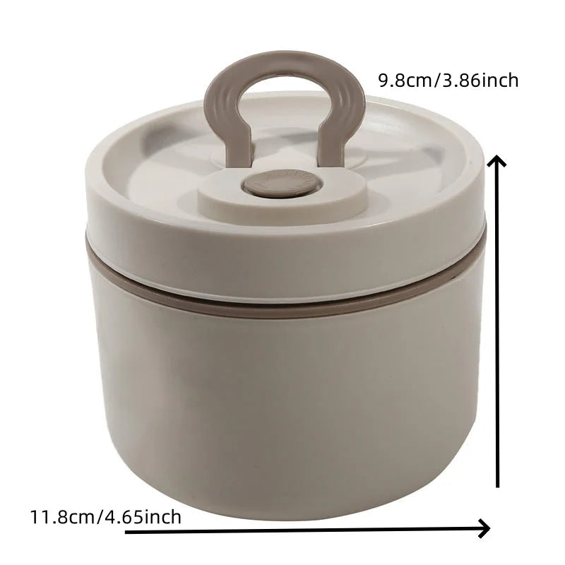 350ml/650ml Speisen-Thermobehälter, isolierter Suppenbecher, Thermoskanne, Edelstahl-Lunchbox, Thermobehälter, hält warm für Schulkinder