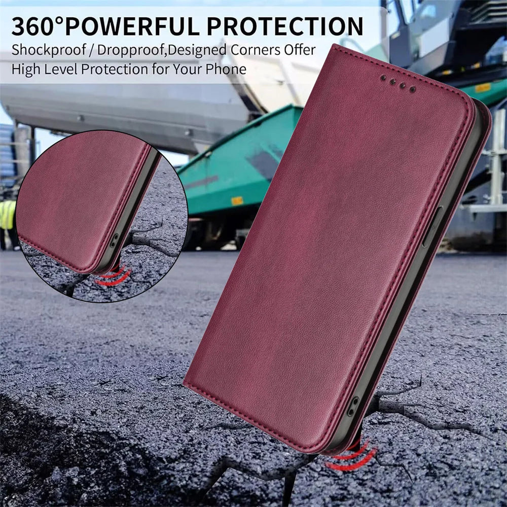 Leather Magnetic Wallet Case Book For Oneplus Nord 5 4 3 2Lite 2 2T Nord CE5 CE3 CE2 Lite CE2 CE 5G Phone Cover