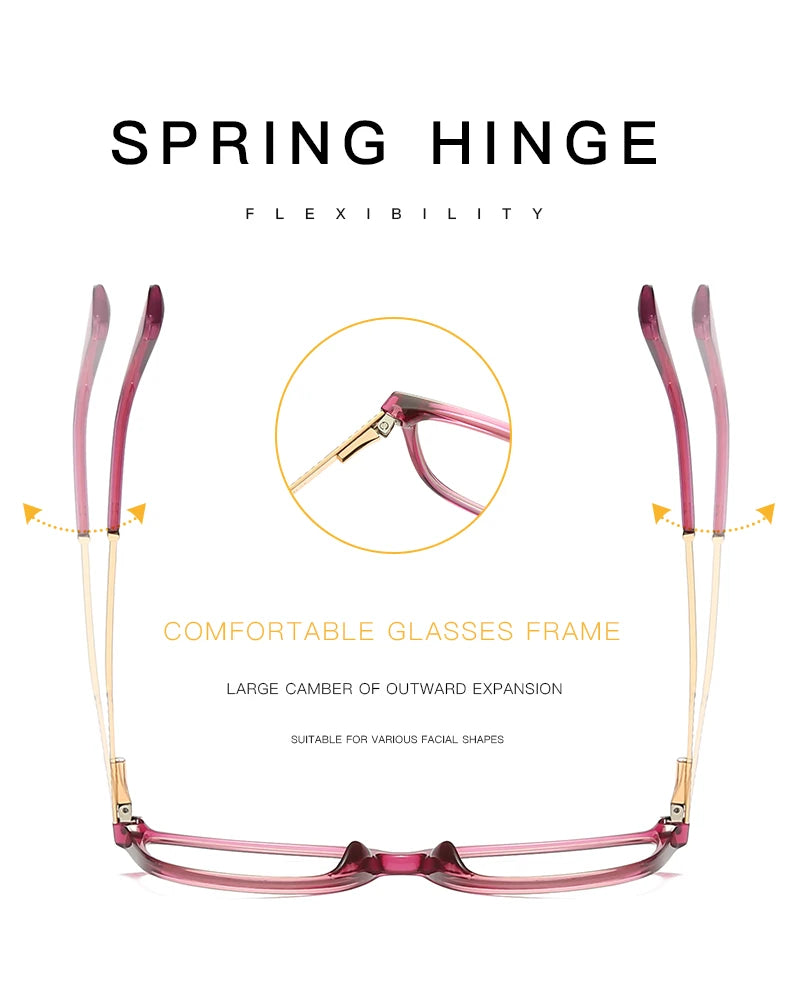 JMISUS Fashion Lunettes Classiques Femme Design Minimaliste Personnalisable Sur Ordonnance Anti-lumière Bleue Photochromiques