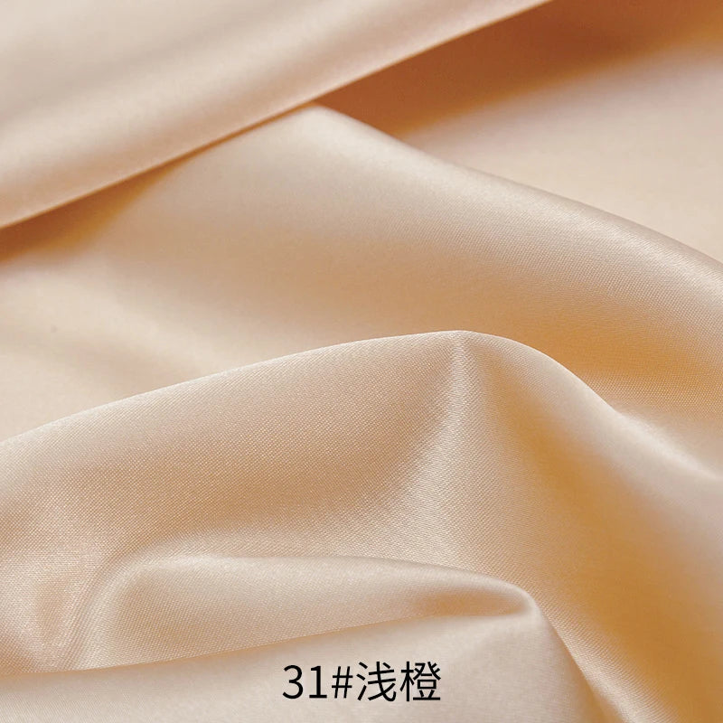 0.5m/1m/5m Satin Lining Fabric For Sewing Dress Lining,Pajamas,Decoration Cloth Tablecloth Decorative Fabric Handmade DIY Fabric