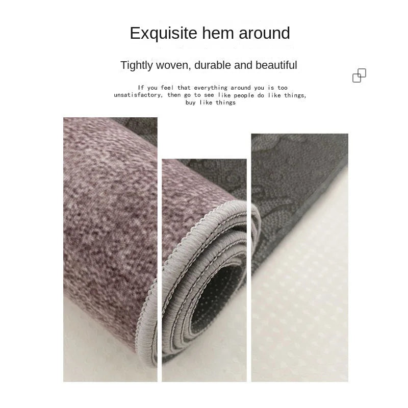 VIKAMA Kristall-Samtteppich – 2D Visuelle Illusion Endlose Höhle Kreatives Thema – Geeignet für Restaurants, Wohnzimmer, Schlafzimmer