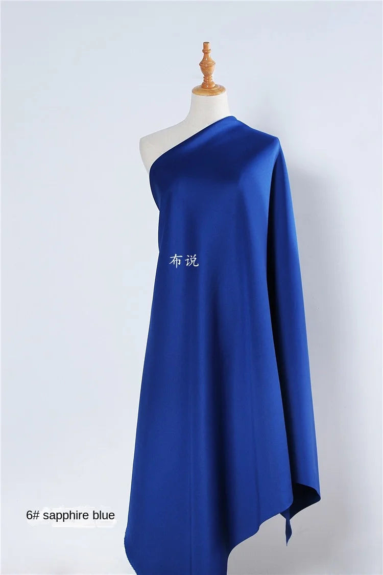 Space Cotton Fabric Thin Clothing Designer Four Sided Elastic Wholesale Cloth Diy Sewing Polyester Spandex Material