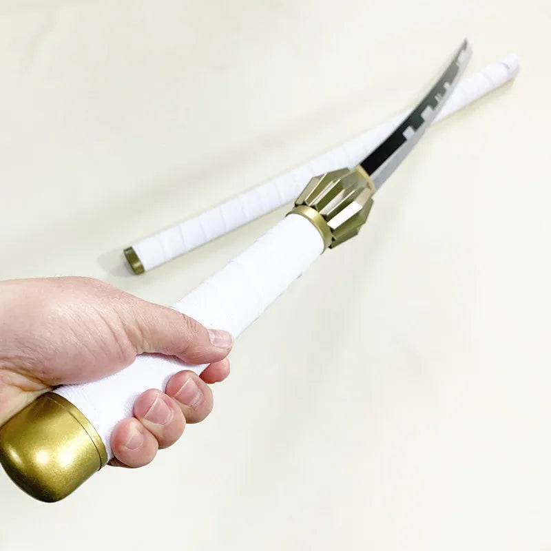 Épée Katana Anime Bleach Taille Réelle Lame en Bois Ninja Accessoire de Cosplay Anime Bleach Épée de Samouraï Japonaise Toushirou Jouet pour Enfants