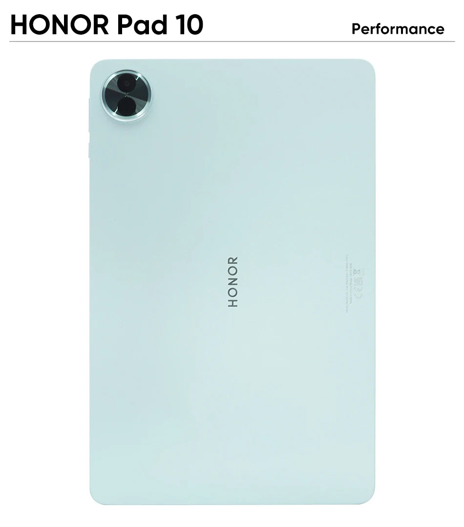 Nouvelle HONOR Pad 10 Version Globale 2025 Écran Confort Visuel HONOR 12,1" WIFI 2.5K Batterie Haute Densité d'Énergie 10100mAh MagicOS 9.0