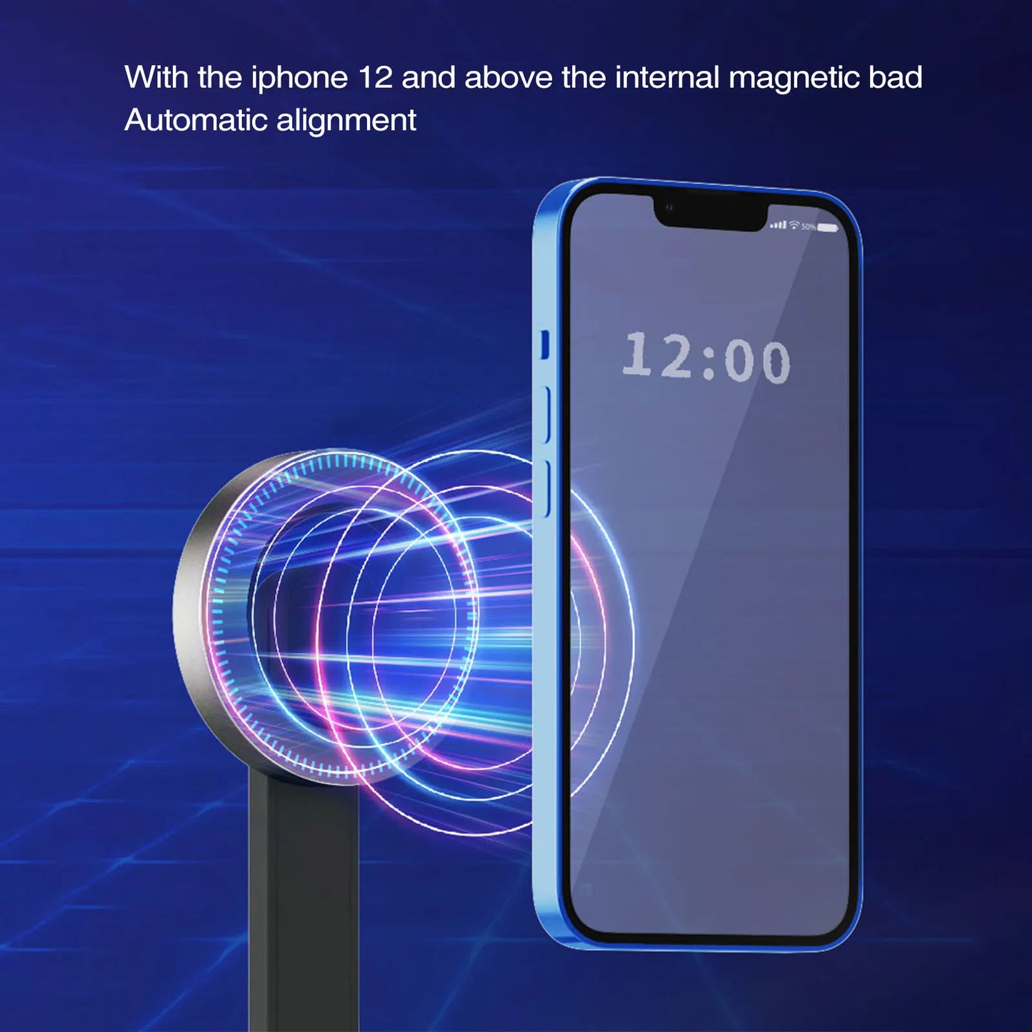 Tragbares magnetisches Selfie-Stick-Stativ für Magsafe iPhone 14 13 12 Handheld Stabilizer Stange mit Fernbedienung für Samsung