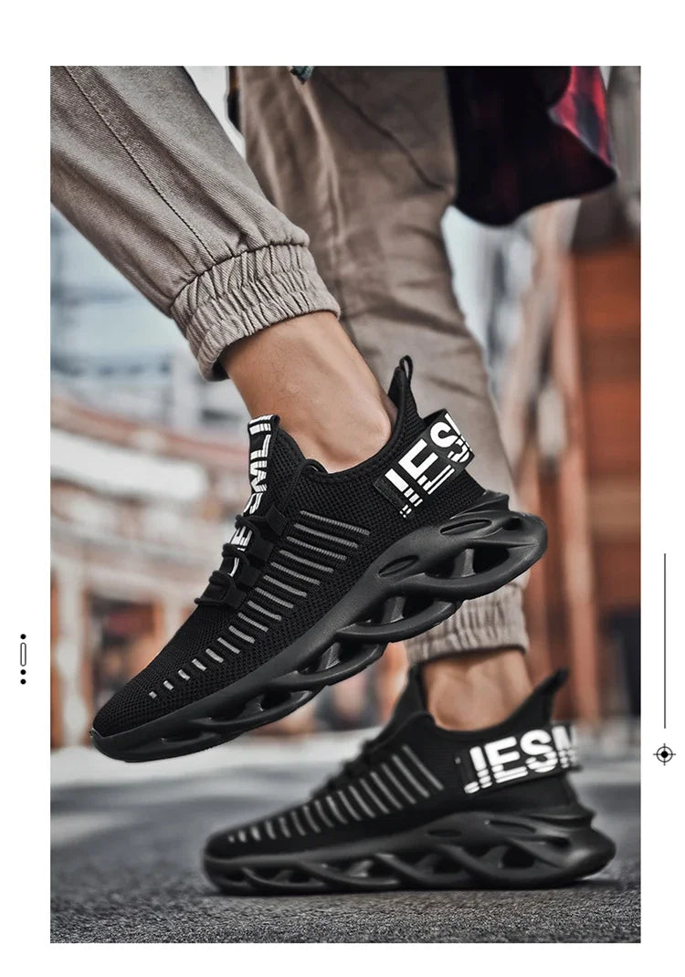 Atmungsaktive Freizeit-Sportschuhe für Frühling und Sommer, leichte, flache Lauf-Slipper für Damen und Herren
